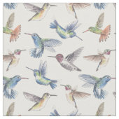 Hummingvögel Stoff (Nahaufnahme)