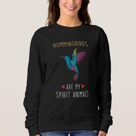 Hummingvogel Sweatshirt (Vorderseite)