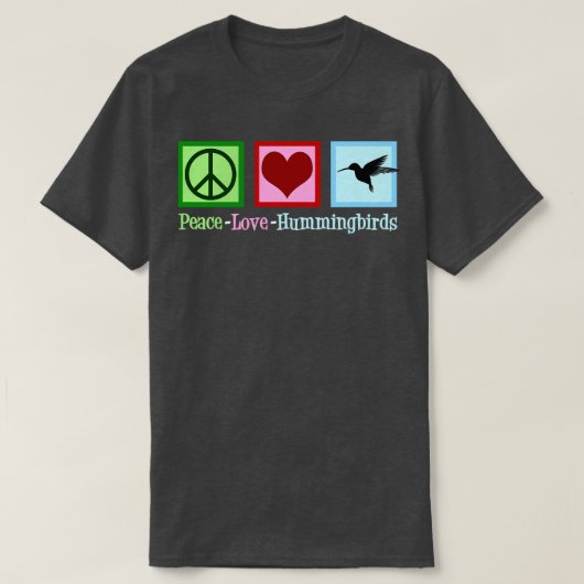 Hummingvögel T-Shirt (Design vorne)