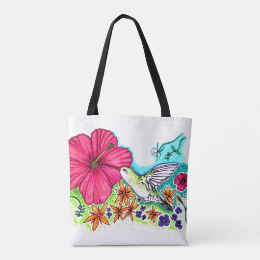 Hummingvogel Tasche (Rückseite)