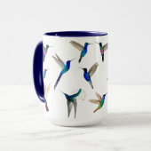 Hummingvögel Tasse (Vorderseite Links)