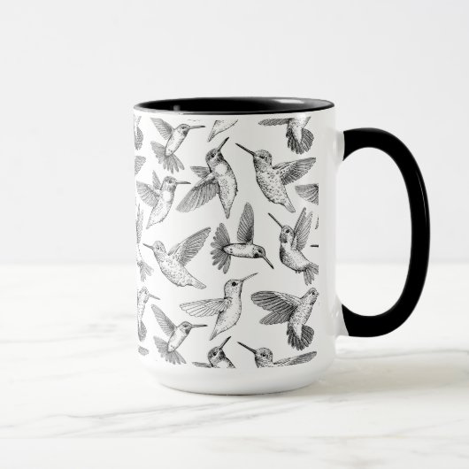 Hummingvögel Tasse (Rechts)