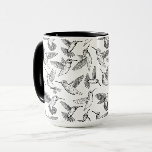 Hummingvögel Tasse (Vorderseite Links)