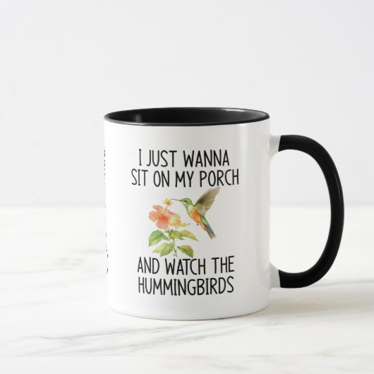 Hummingvögel Tasse (Rechts)