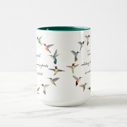 Hummingvögel Tasse (Zentrum)