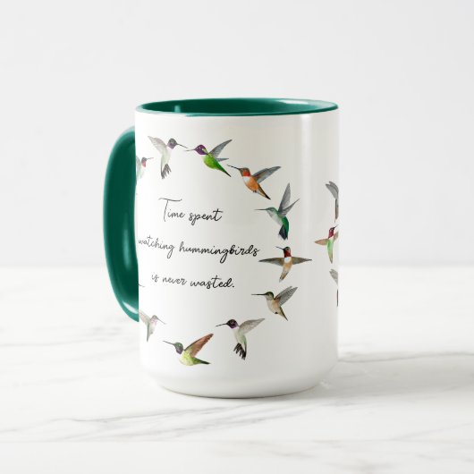 Hummingvögel Tasse (Vorderseite Links)