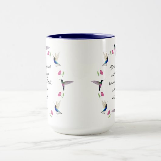 Hummingvogel Tasse (Zentrum)
