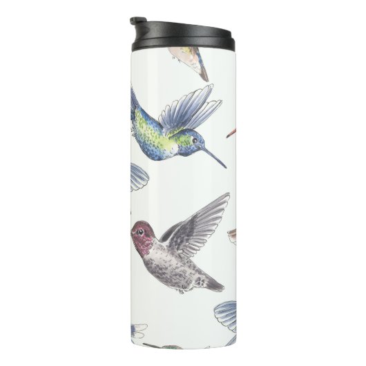 Hummingvögel Thermosbecher (Nach rechts gedreht)