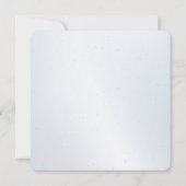 Hummingvogel und Blaue Welle Einladung zum Geburts (Rückseite)