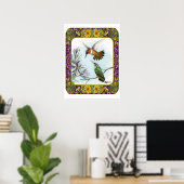 Hummingvögel und Blume #2 Poster (Heimbüro)