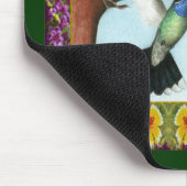 Hummingvögel und Blume #3 Mousepad (Ecke)