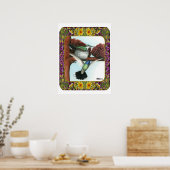 Hummingvögel und Blume #3 Poster (Küche)