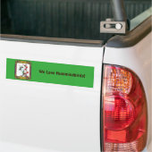 Hummingvögel und Blume #5 Autoaufkleber (Auf Lkw)