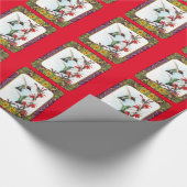 Hummingvögel und Blume #5 Geschenkpapier (Ecke)