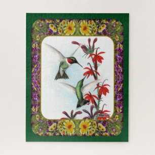 Hummingvögel und Blume #5 Puzzle