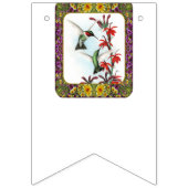 Hummingvögel und Blume #5 Wimpelkette (Erste Fahne)