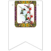 Hummingvögel und Blume #5 Wimpelkette (Dritte Fahne)