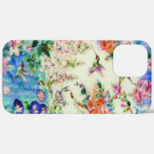 Hummingvögel und Blume Case-Mate iPhone Hülle (Hinten (horizontal))