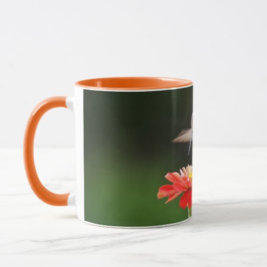 Hummingvogel und Blume Hübscher Tasse Cup (Links)