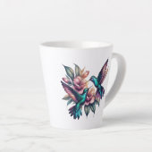 Hummingvogel und Blume Milchtasse (Rechte Ecke)