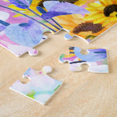 Hummingvögel und Blume Puzzle (Seite)