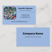 Hummingvögel und Blume Visitenkarte (Vorne/Hinten)