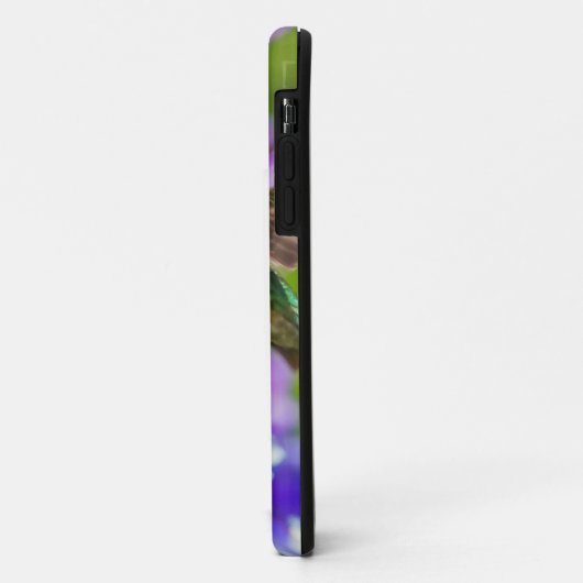 Hummingvogel und Delphinium Case-Mate iPhone Hülle (Hinten/Links)