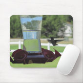 Hummingvogel und Feeder Mousepad (Mit Mouse)