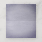 Hummingvogel und Hibiskus | Lila Empfang Platzkarte (Innenseite Aufgefaltet)