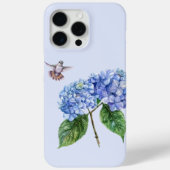 Hummingvogel und Hydrangea Case-Mate iPhone Hülle (Rückseite)