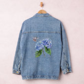 Hummingvogel und Hydrangea Jeansjacke (Hangar)