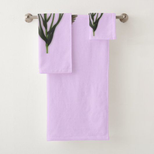 Hummingvogel und Iris-Blume Badhandtuch Set (Insitu)