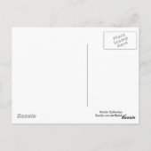 Hummingvögel und Lilien Postkarte (Rückseite)