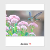 Hummingvogel und Nektar Aufkleber (Blatt)