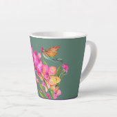 Hummingvogel und Orchideen Milchtasse (Rechte Ecke)