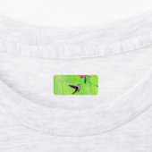 Hummingvogel und Platterbsen Malerei Etiketten (Befestigt)