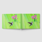 Hummingvogel und Platterbsen Malerei Gästebuch (Voll)