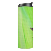 Hummingvogel und Platterbsen Malerei Thermosbecher (Nach links gedreht)