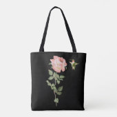 Hummingvogel und Rose Tasche (Rückseite)