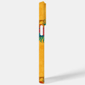 Hummingvögel und tropischer Strauß in Gelb Case-Mate iPhone Hülle (Rückseite / Rechts)