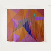 Hummingvogel Wandteppich (Vorderseite (Horizontal))