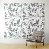 Hummingvögel Wandteppich (Beispiel (Horizontal))