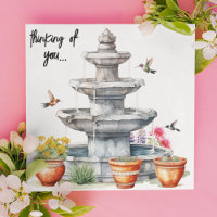 Hummingvögel | Wasserbrunnen | BLUME