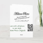 Hummingvogel-Weibchen - passen Sie jede Gelegenhei Karte (Rückseite)