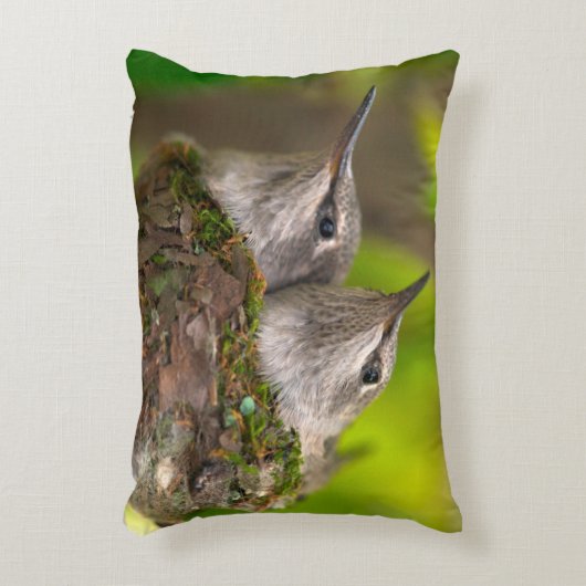Hummingvögel Zierkissen (Vorderseite(Vertikal))