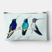Hummingvögel Zubehörtasche (Rückseite)