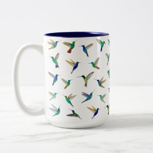 Hummingvögel Zweifarbige Tasse