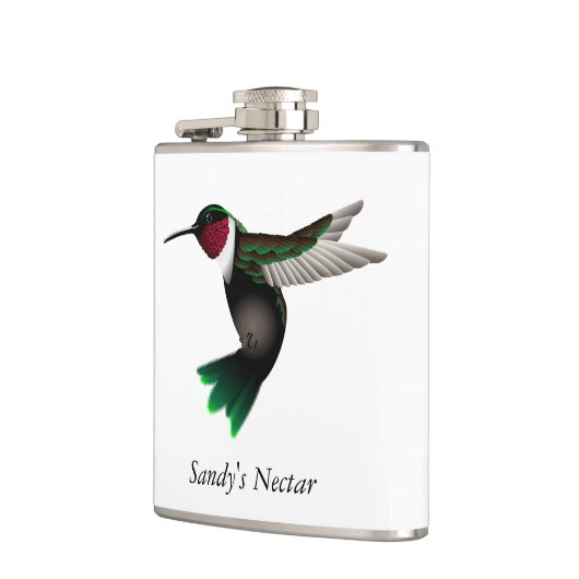 Hummingvogelflasche Flachmann (Links)