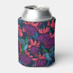 Hummingvogelgarten lila und blau dosenkühler