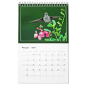 Hummingvogelkalender nach Tal Kalender (Feb 2027)